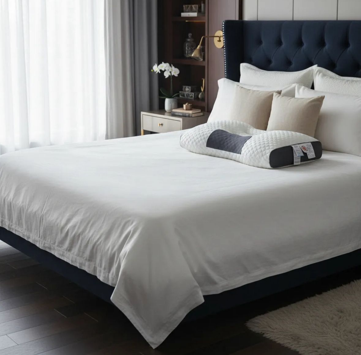 Almohada Cervical Ergonómica PRO™ - Descanso cómodo toda la noche