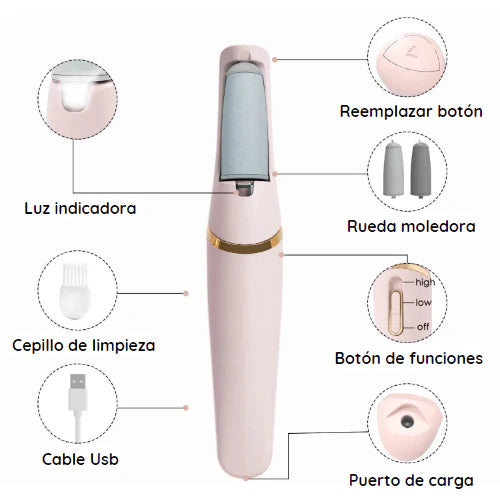 Removedor Eléctrico de Callos Pro