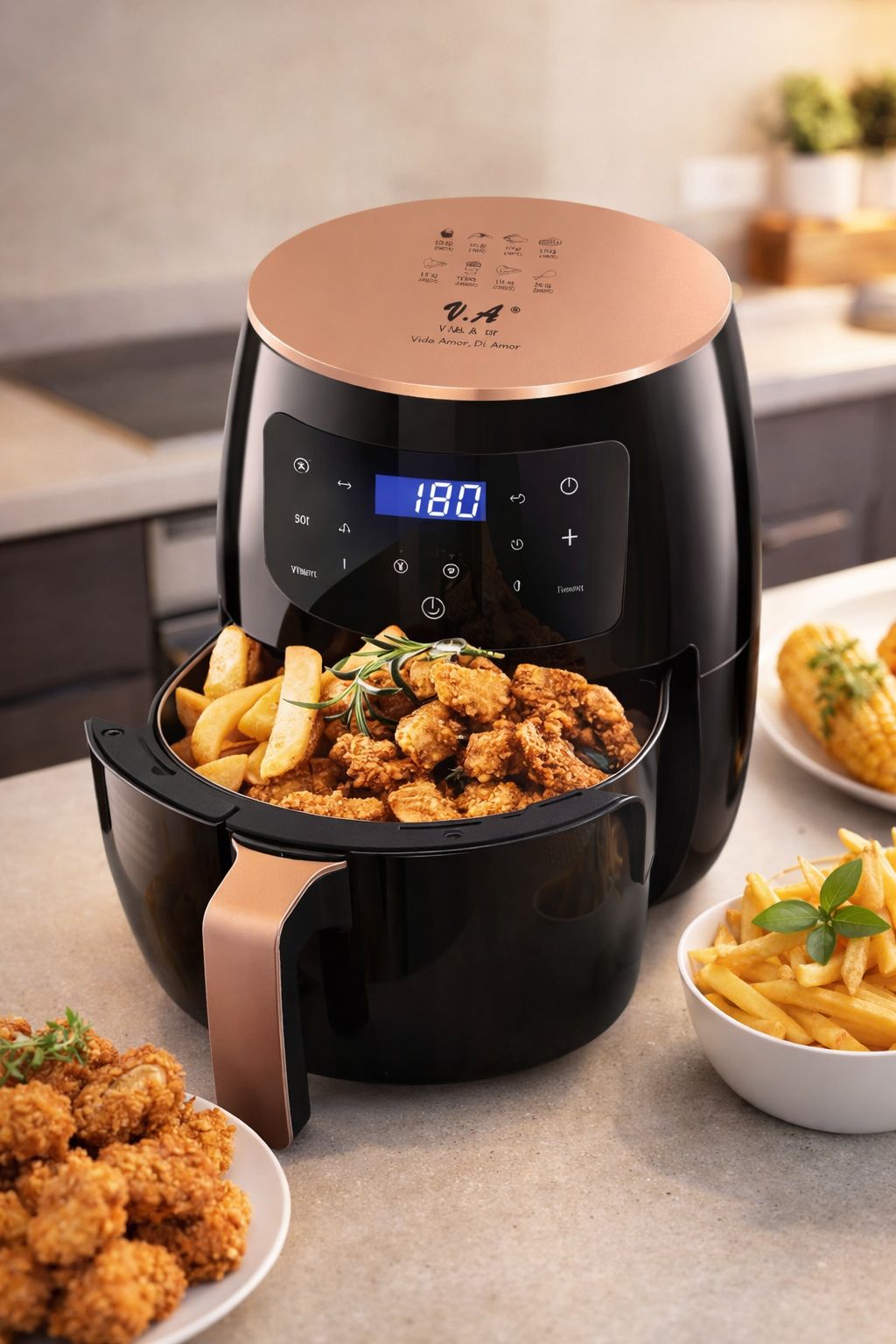 AirChef™ - Cocina más con menos aceite.