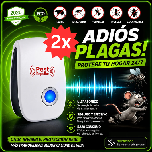 Repelente Ratones Ultra - Ayuda a alejar las plagas.