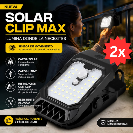 Solar Clip Max - Ilumina donde la necesites.