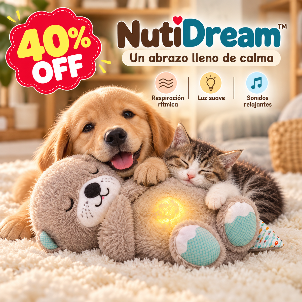 NutipetDream™ -  Un abrazo lleno de calma