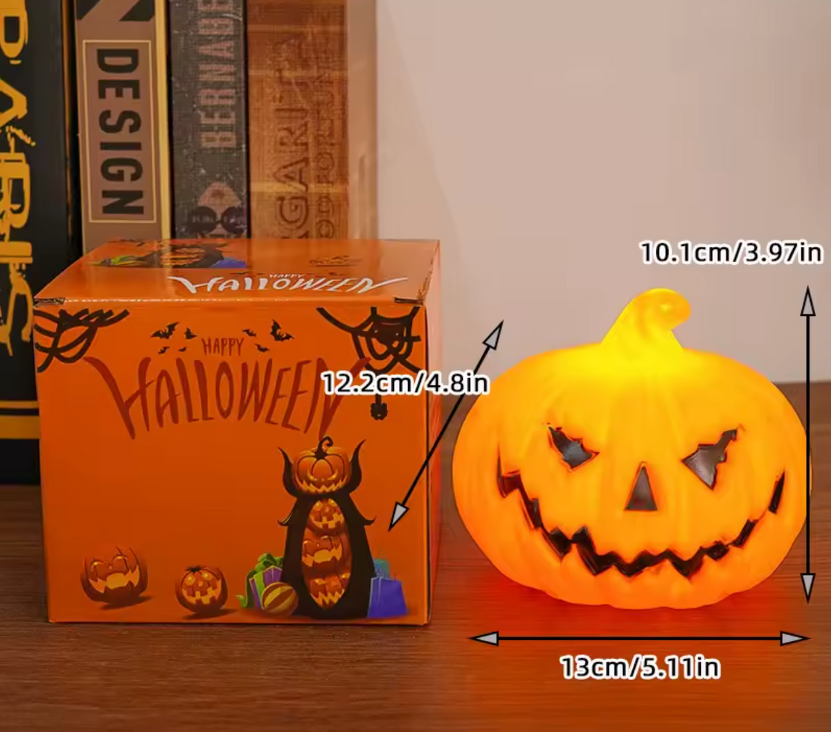 MiniCalabaza LED - Ilumina y decora Halloween
