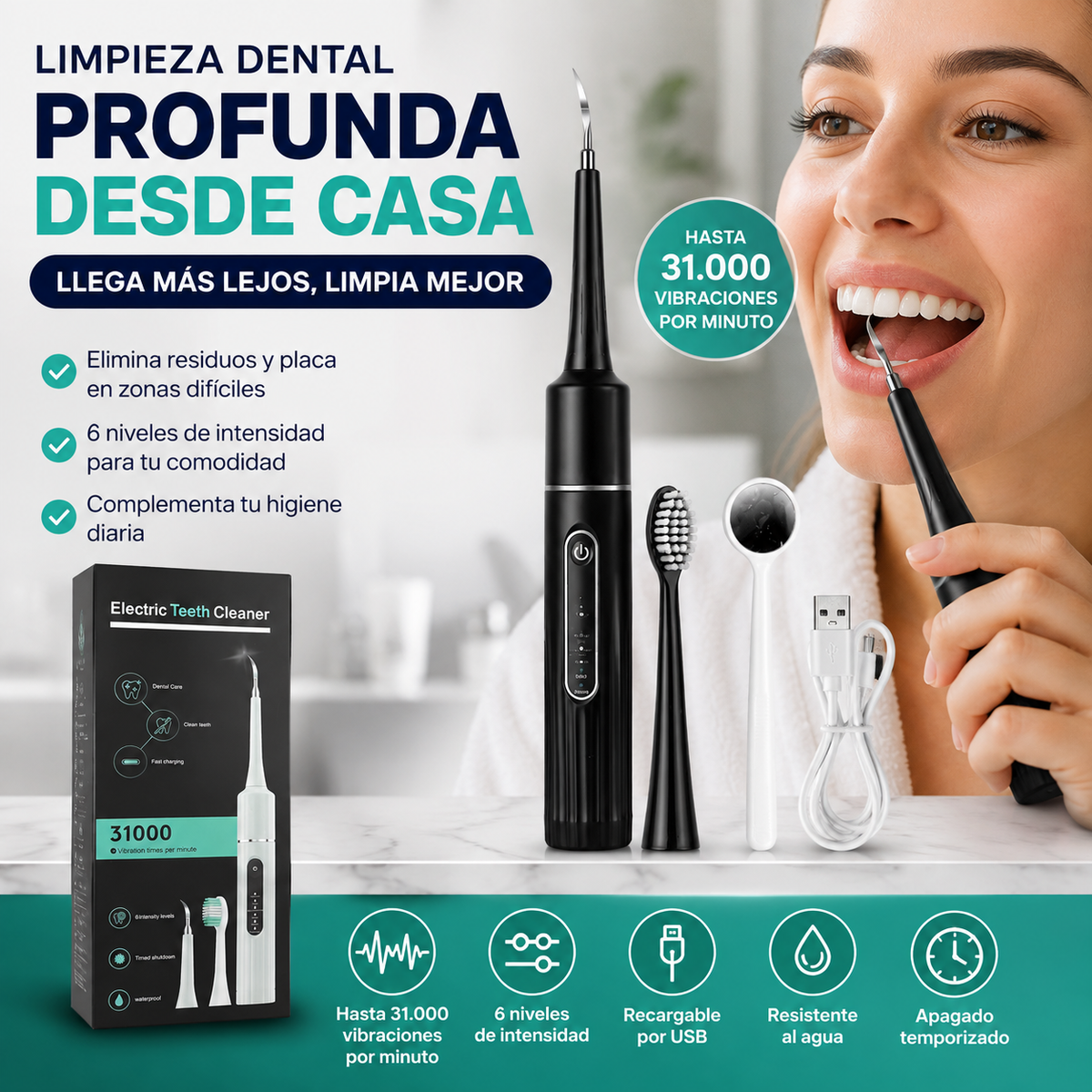 SonicClean - Limpieza profunda en casa