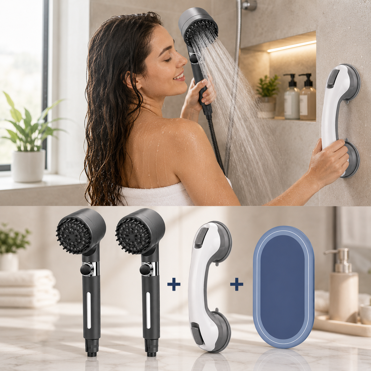 Kit Ducha SpaPro™ - Convierte tu ducha en un momento de spa