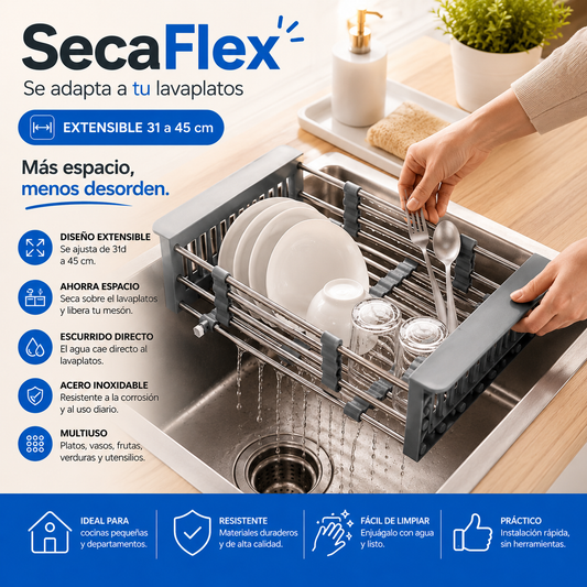 SecaFlex - Se adapta a tu lavaplatos