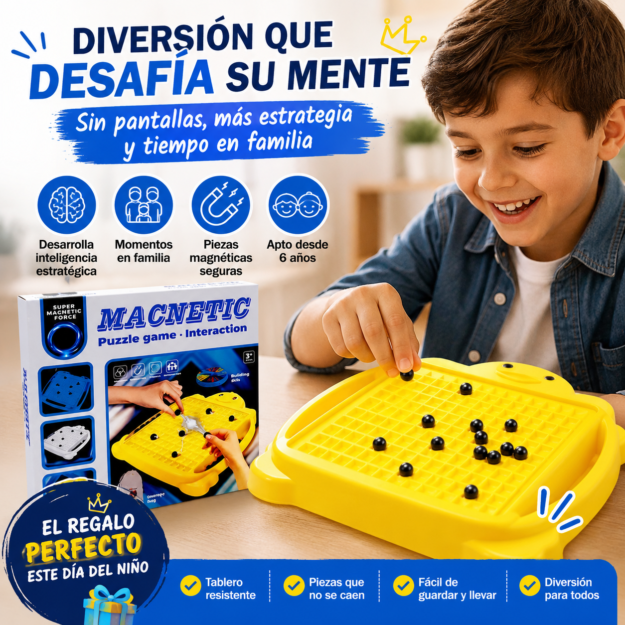 MagnaChess Pro ⭐ - Diversión inteligente sin pantallas.