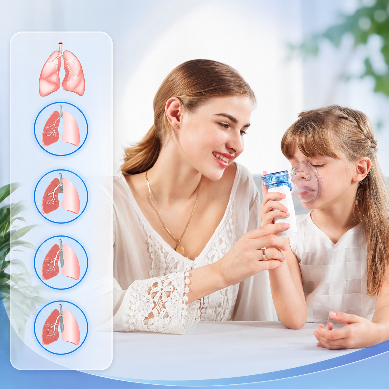 Nebulizador Portátil Pro™ Más cómodo y silencioso