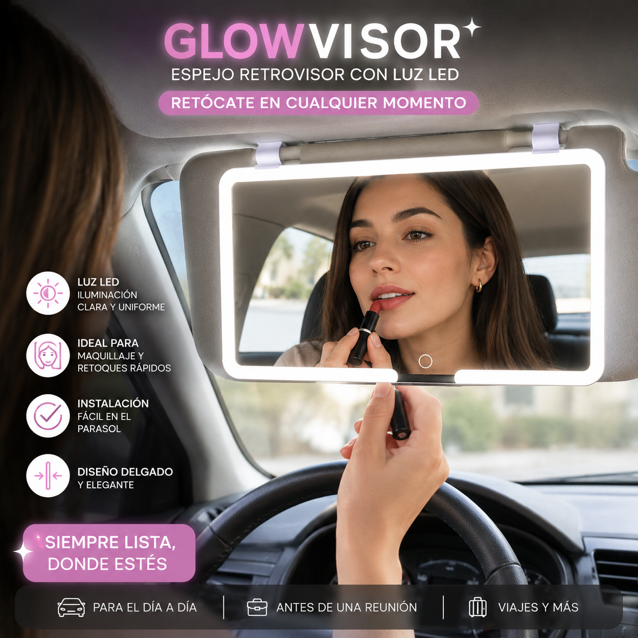 GlowVisor - Belleza con mejor iluminación