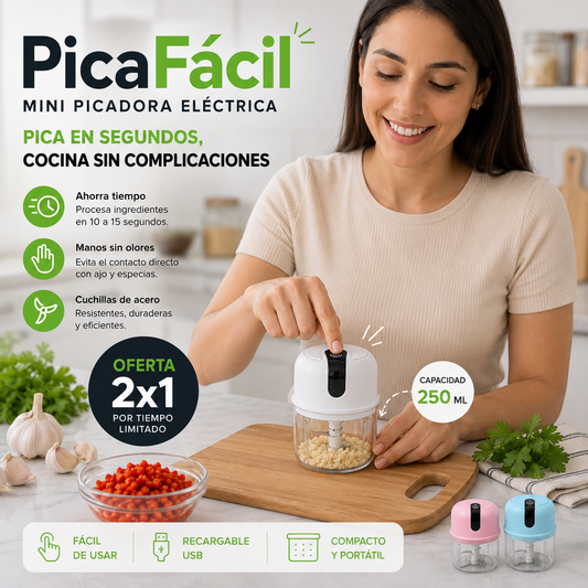 PicaFácil - Pica en segundos 2x1