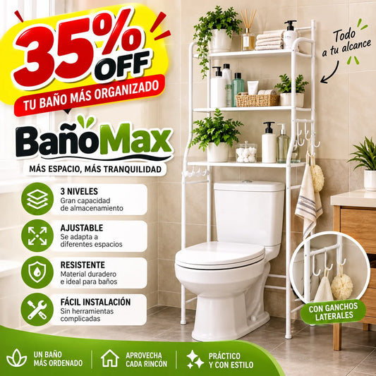 BañoMax — Más orden, menos espacio perdido