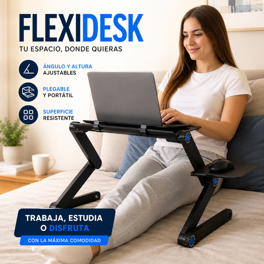 FlexiDesk - Tu espacio, donde quieras