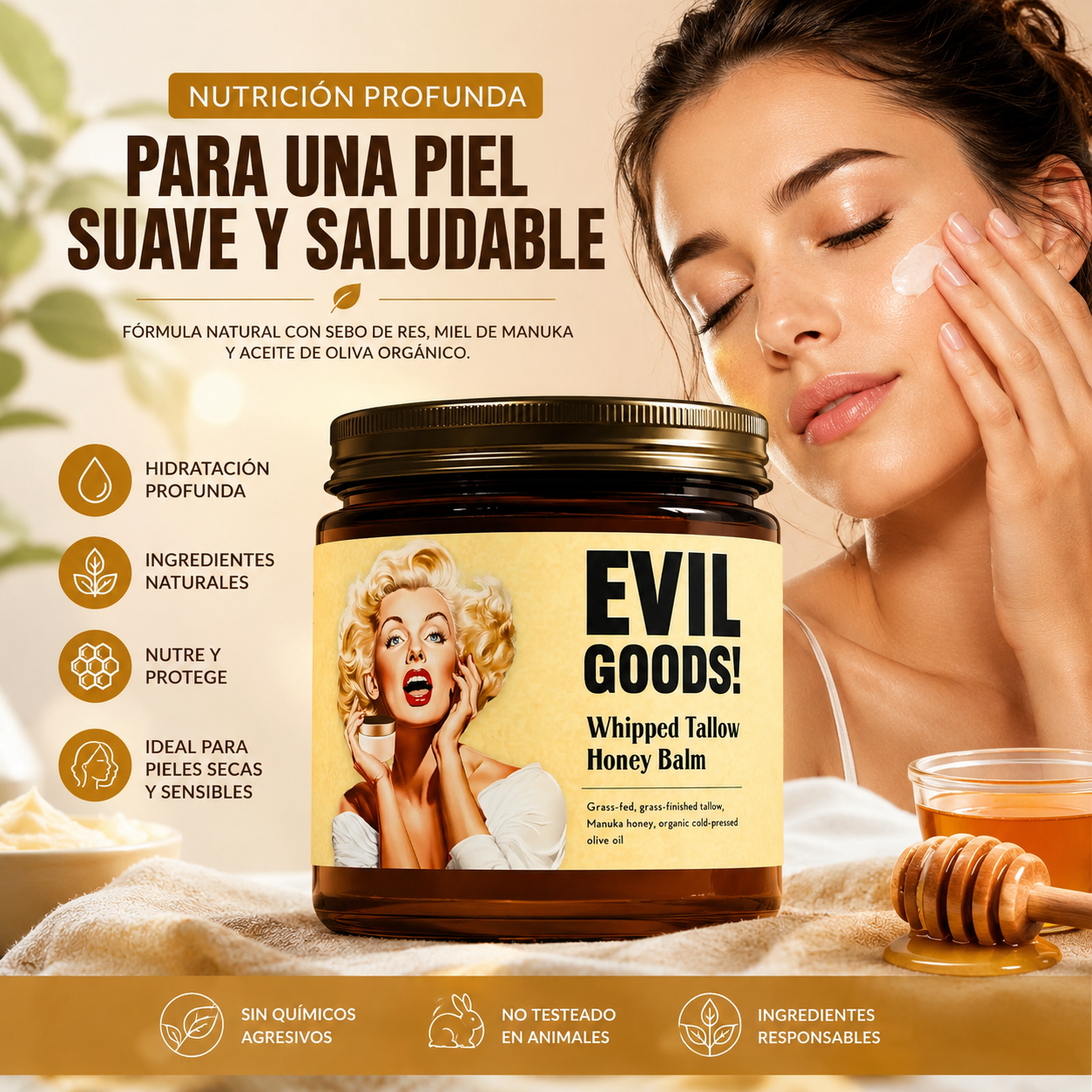 EvilGoods — Nutrición profunda para tu piel