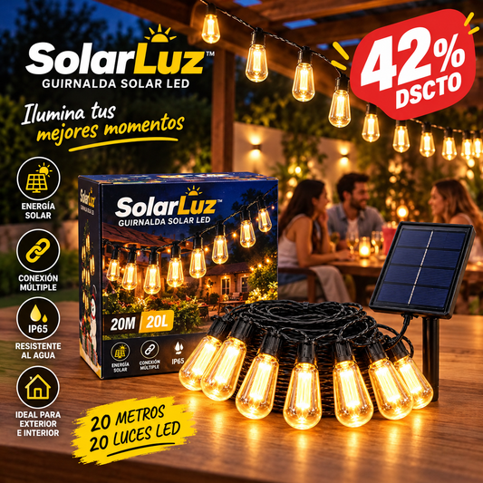 SolarLuz™ - Ilumina sin gastar electricidad