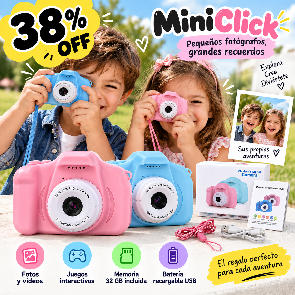 MiniClick - Pequeños fotógrafos, grandes recuerdos