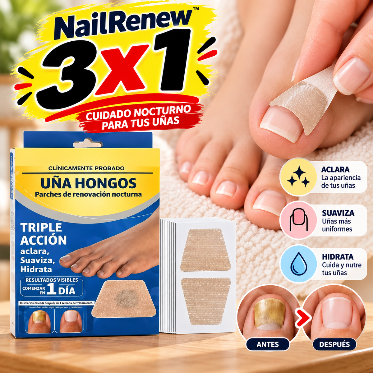NailRenew - Cuidado nocturno para uñas