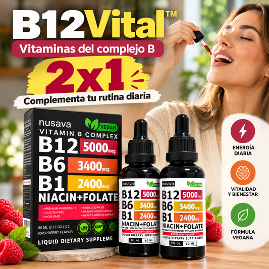 B12Vital™ - Energía, vitalidad y bienestar diario