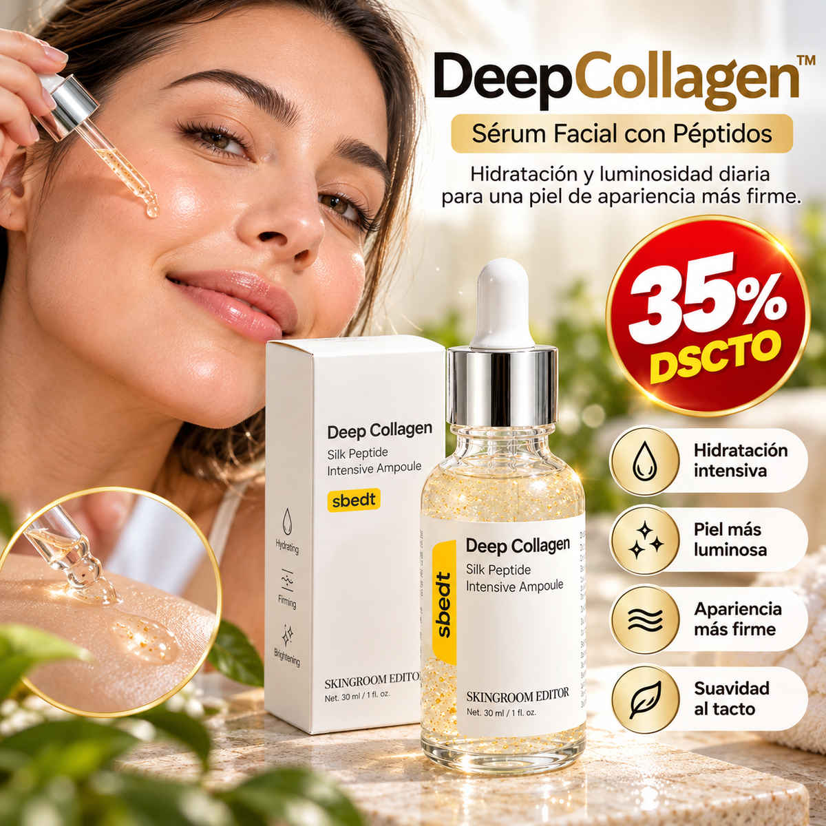 DeepCollagen™ - Hidratación y luminosidad diaria