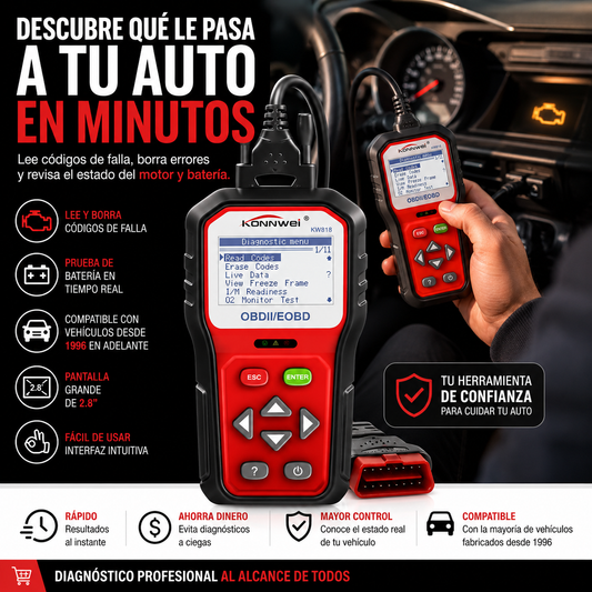AutoScan Pro - Detecta fallas rápidamente