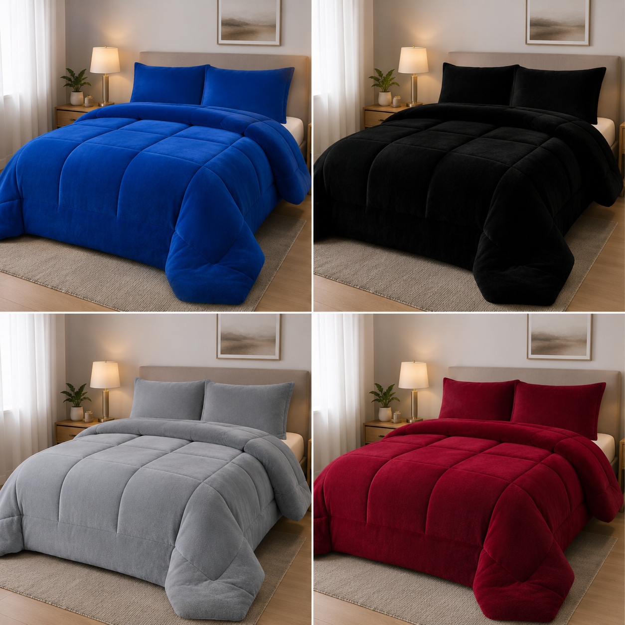 Cobertor frazada Sherpa Pro ⭐ - Máximo abrigo este invierno.