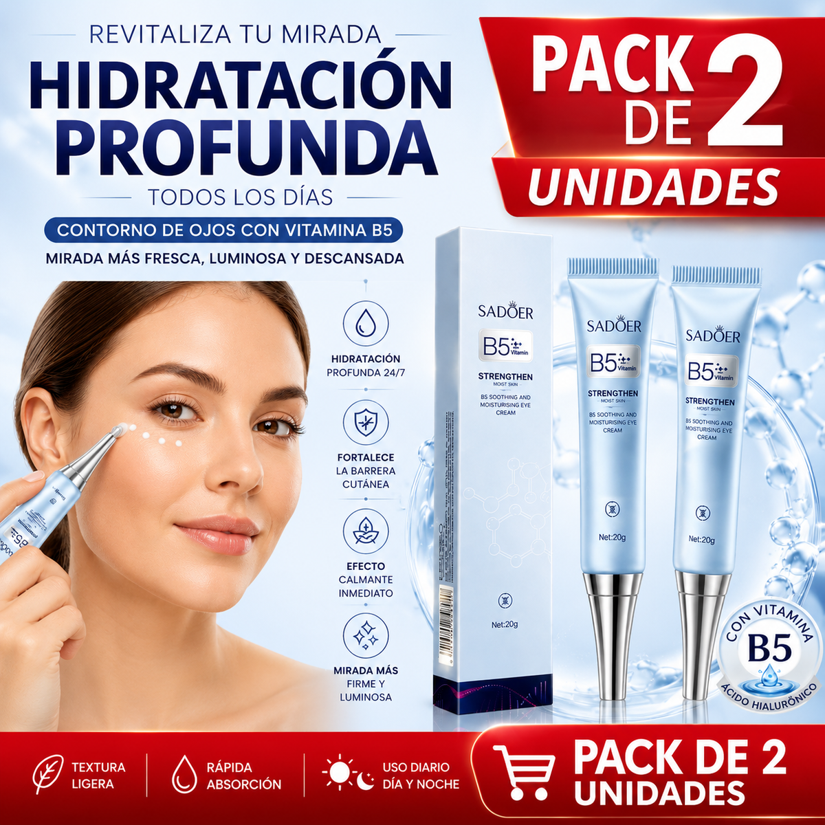 LumiEyes (Pack 2 contornos) - Mirada fresca e hidratada