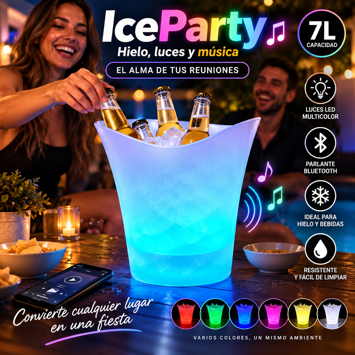 IceParty  - Hielo, luces y música