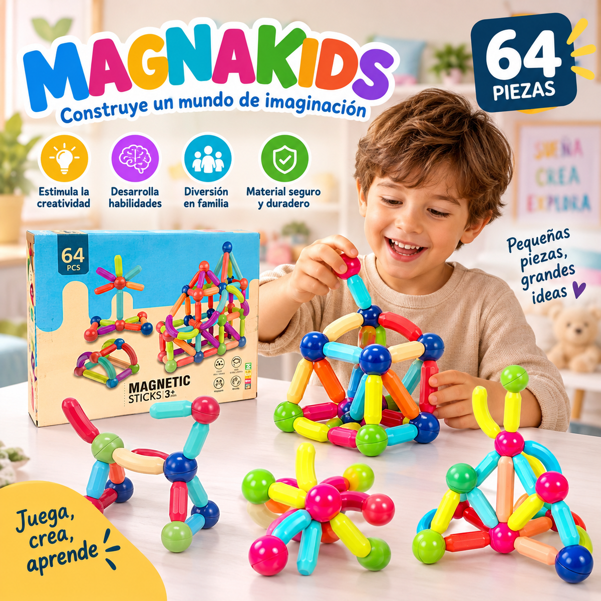 MagnaKids - Crea, imagina y aprende