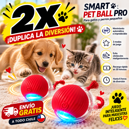 Smart Pet Ball Pro - Diversión automática por horas.