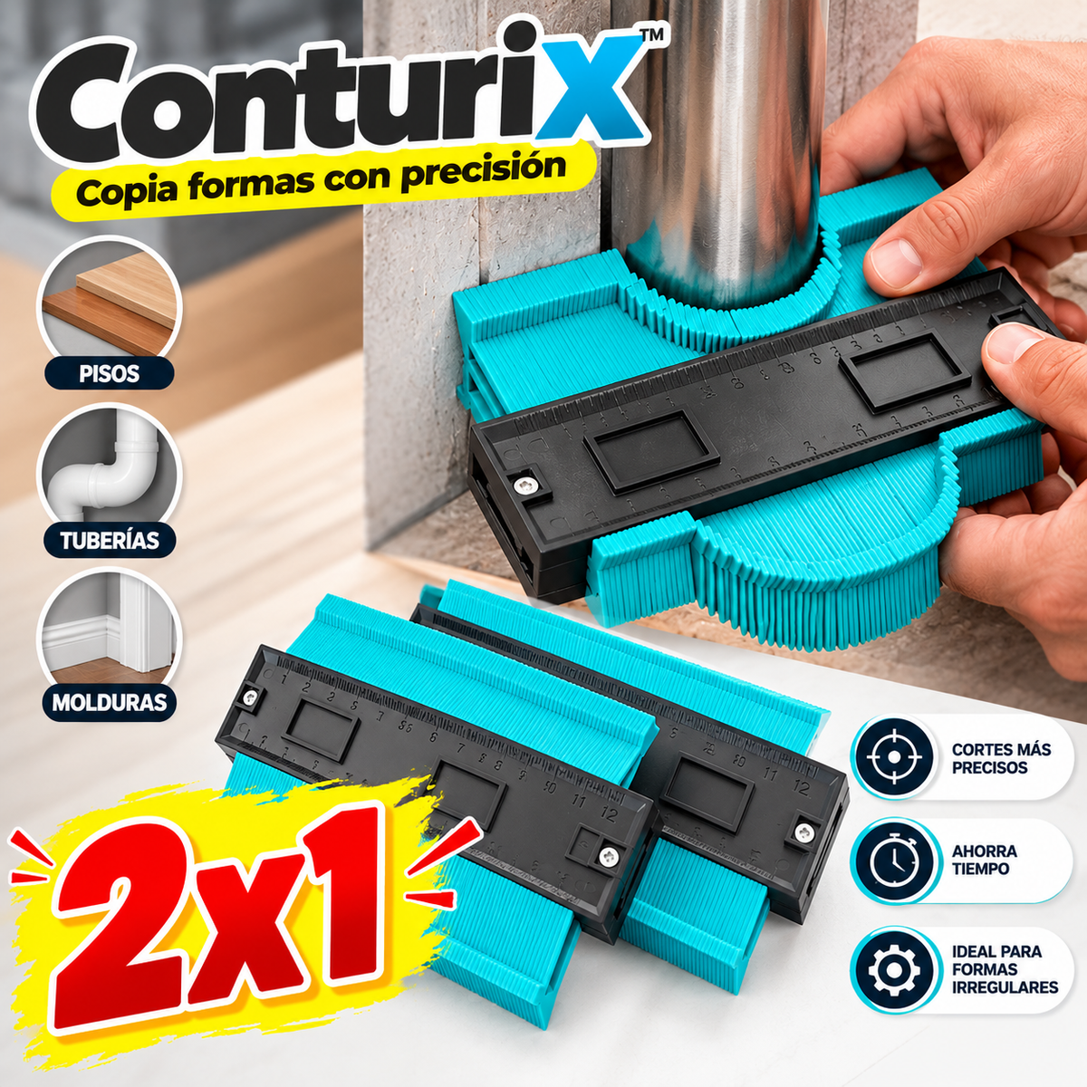 Conturix - Copia formas con precisión