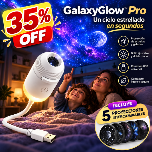GalaxyGlow™ Pro - Un cielo estrellado en segundos