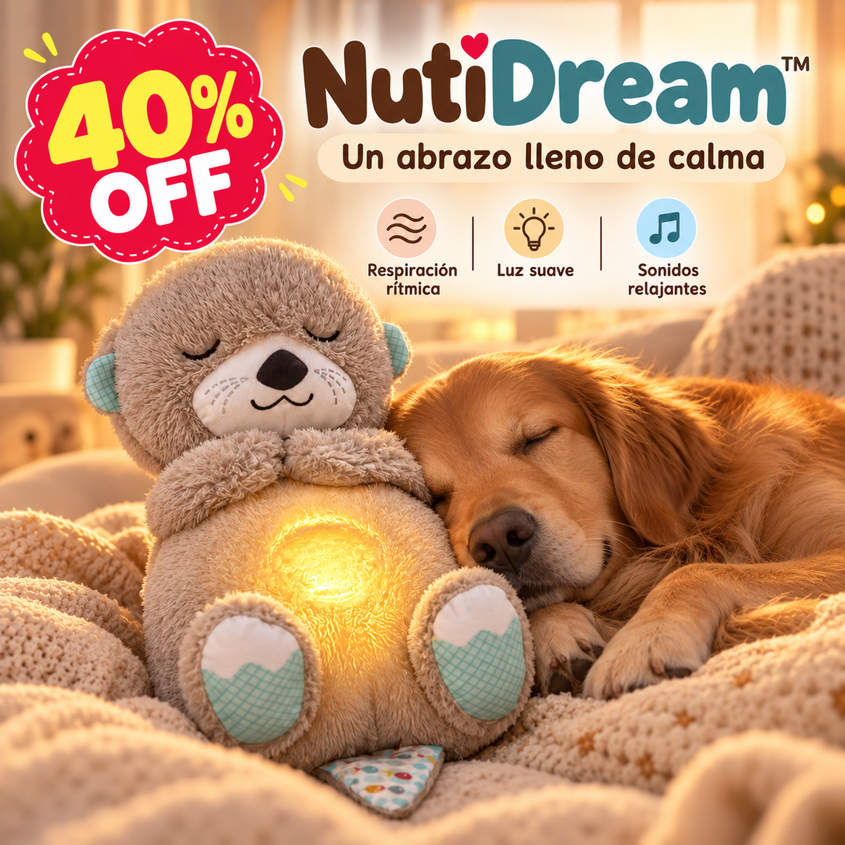 NutipetDream™ -  Un abrazo lleno de calma