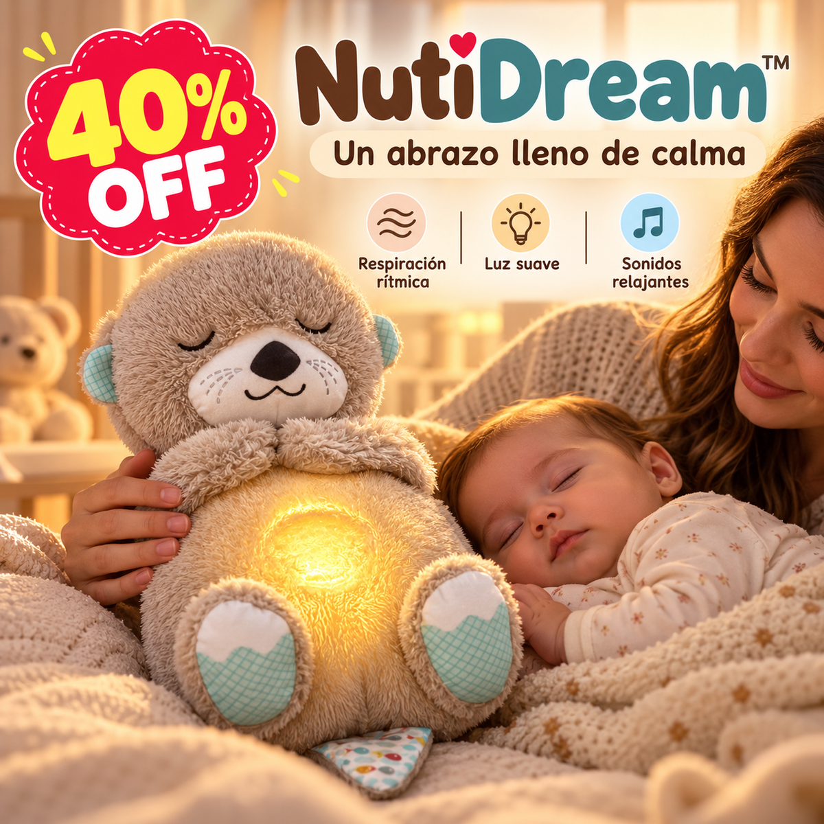 NutiDream™ -  Un abrazo lleno de calma