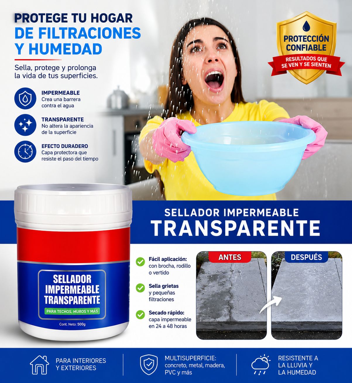 GEL SELLADOR IMPERMEABLE 300GR