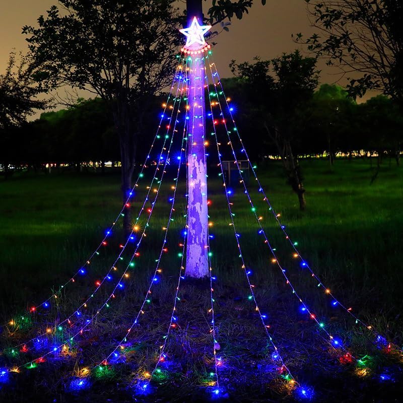 StarGlow – Iluminación Solar Navideña