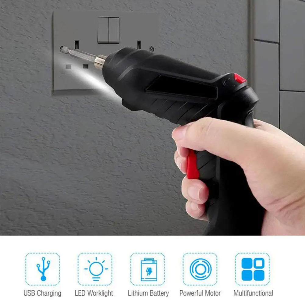 Destornillador Eléctrico Recargable - Ahorra tiempo en casa