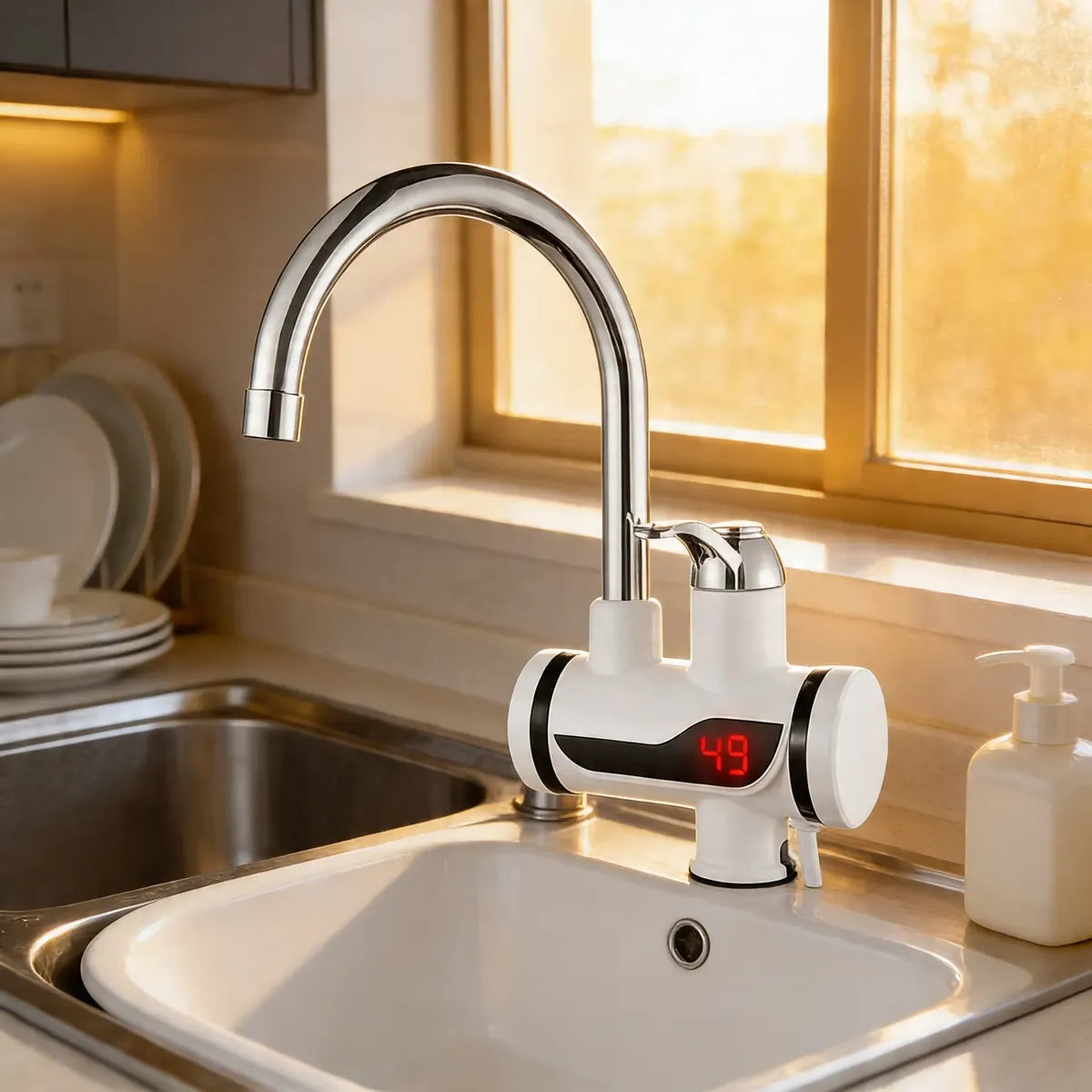 Grifo Calentador Eléctrico Pro - Agua caliente al instante