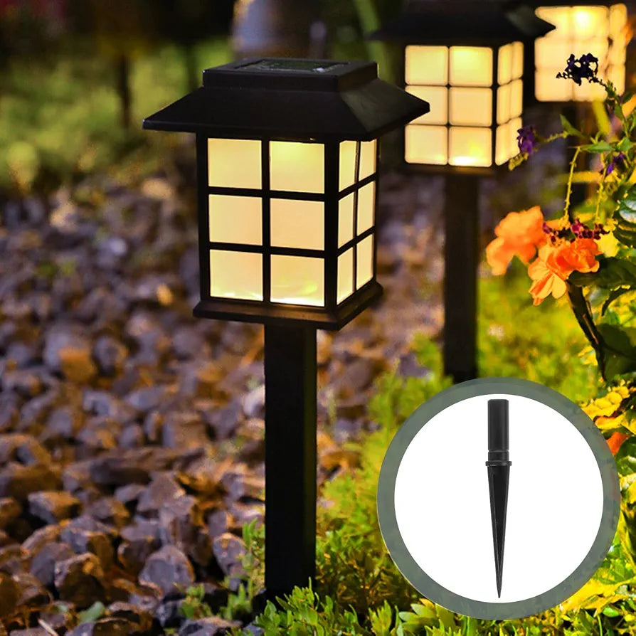 Pack 2 Lámparas Carga Solar LED - Jardín acogedor cada noche