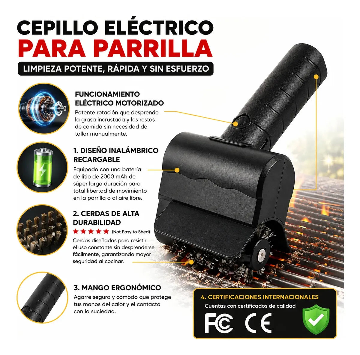 GrillClean - Parrilla limpia sin esfuerzo