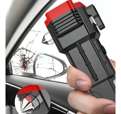 Linterna Martillo LED Táctica 4 en 1 - Prepárate para cualquier emergencia