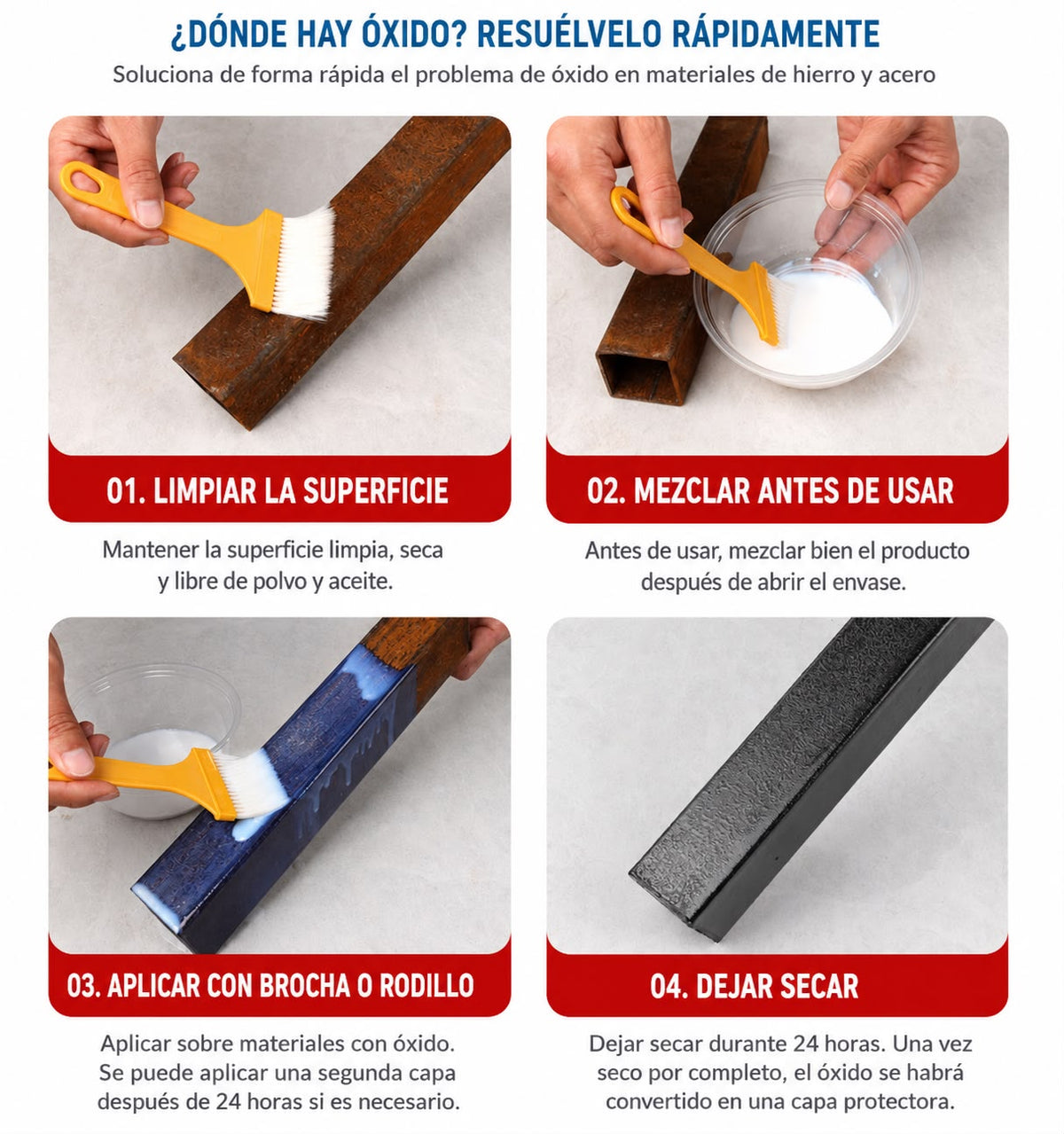RustConvertion (1Kg) - Convierte óxido en protección