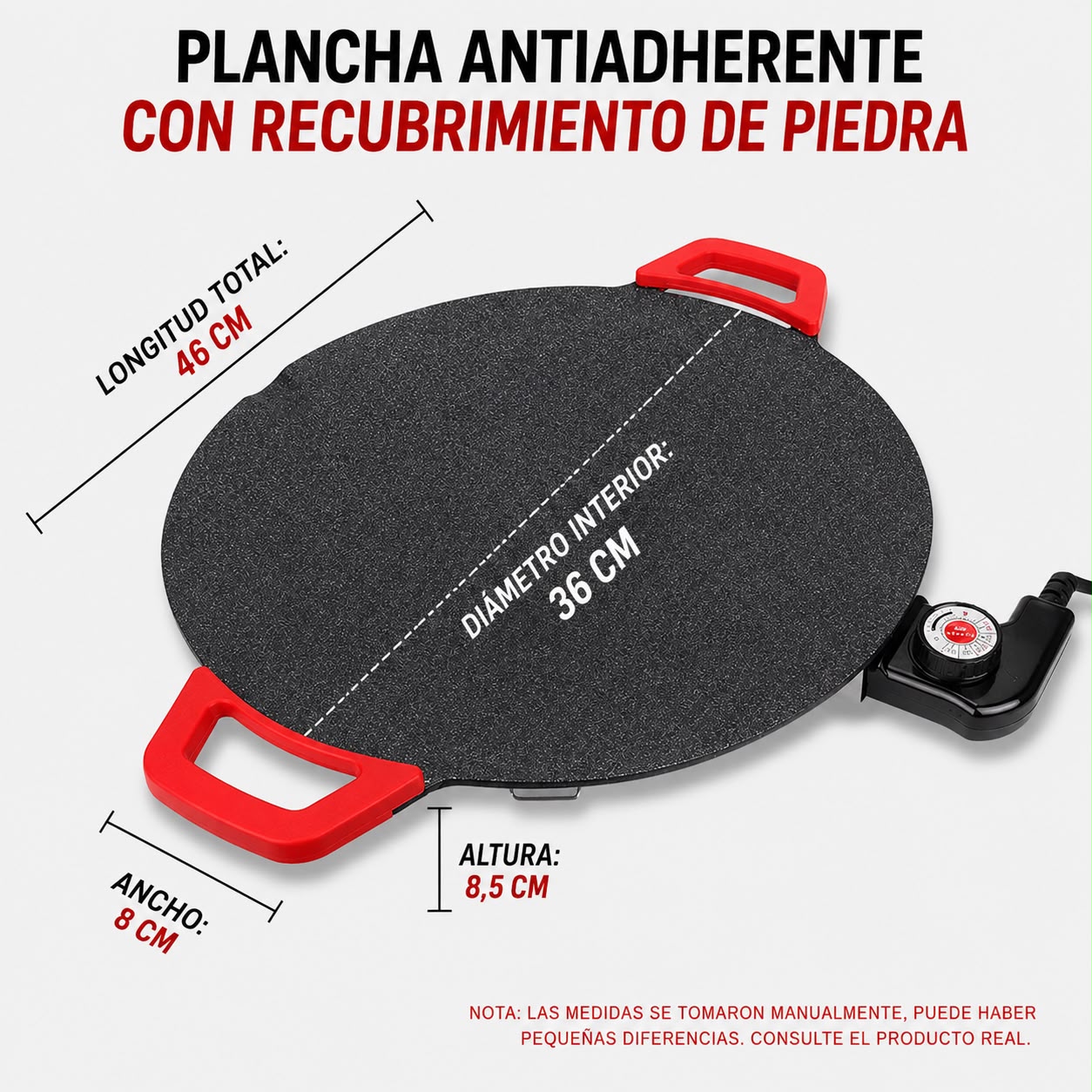 Plancha Grill Premium™ – Cocina fácil todos los días.