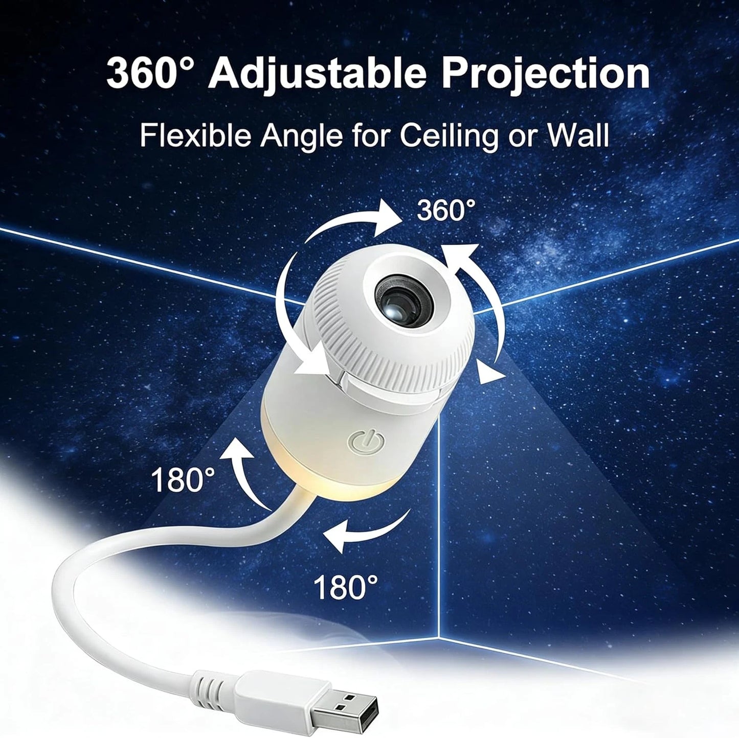 GalaxyGlow™ Pro - Un cielo estrellado en segundos