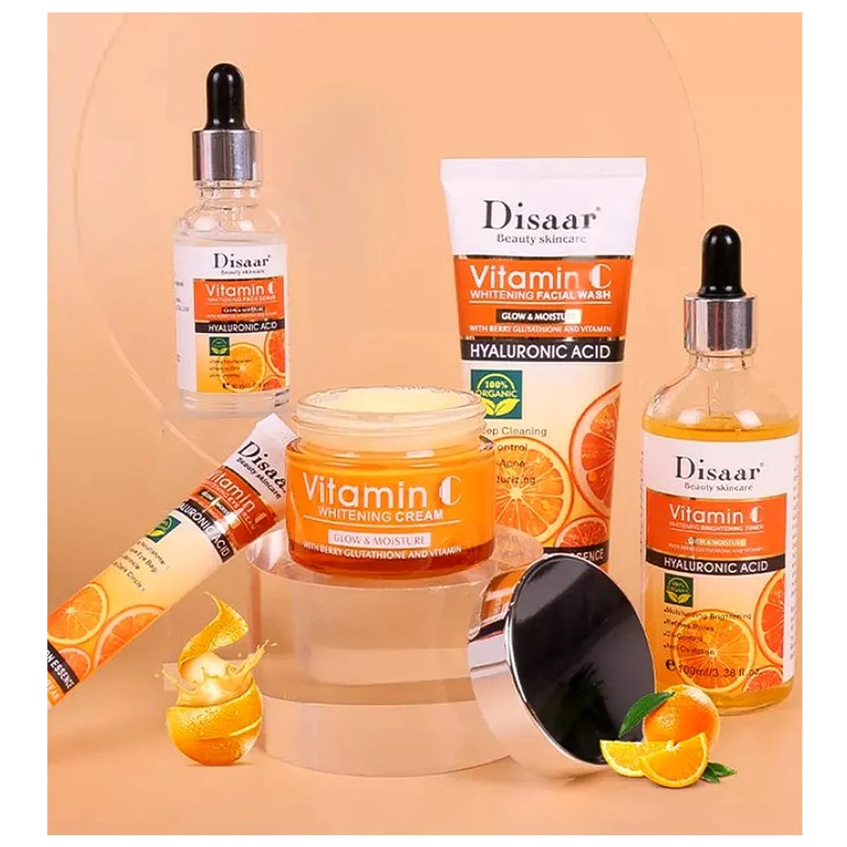 Set Facial Vitamina C - Rutina completa diaria.